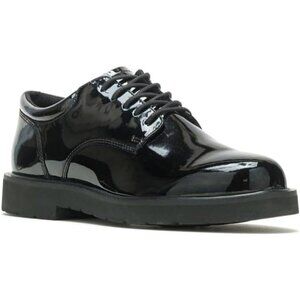 Bates High Gloss Duty Oxford Mens 9 Black Oxford Medium New in factory box tags